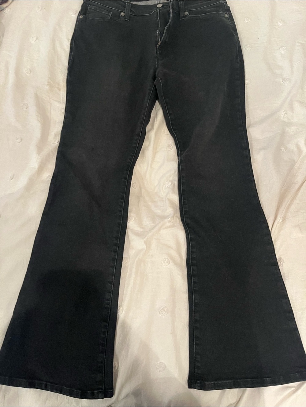 NWT Banana Republic stretch black bootcut Women's Jeans - Classic mid/low rise